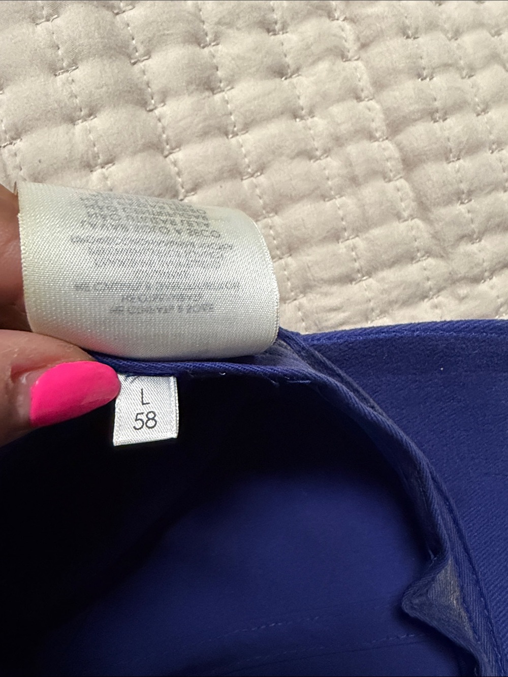 Authentic - Balenciaga Blue Embroidered Logo Baseball Cap - Picture 7 of 8